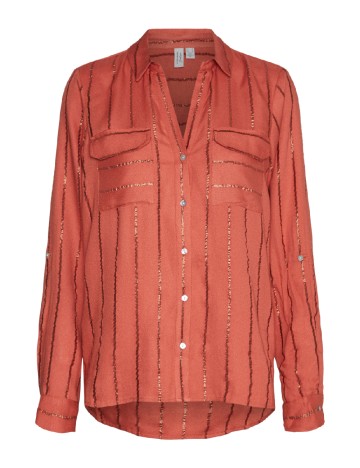 
						Camasa Vero Moda, portocaliu