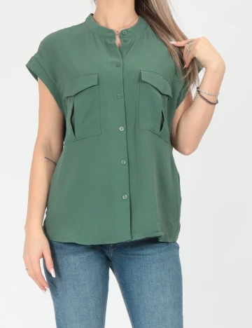 Camasa Vero Moda, verde
