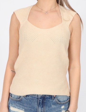 Top Vero Moda, bej