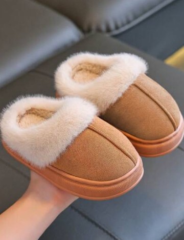 
						Papuci de Casa Shein Kids, maro