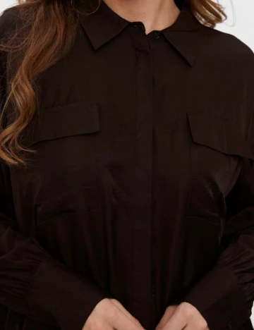 Camasa Oversize Vero Moda, maro