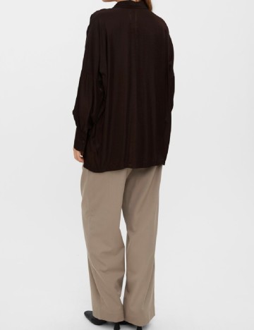 Camasa Oversize Vero Moda, maro