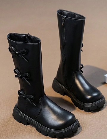 
						Cizme Shein Kids, negru