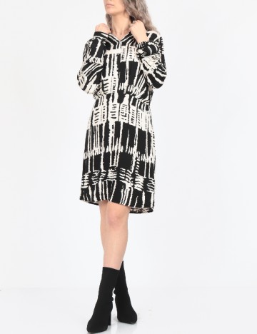 
						Rochie scurta Vero Moda, alb/negru