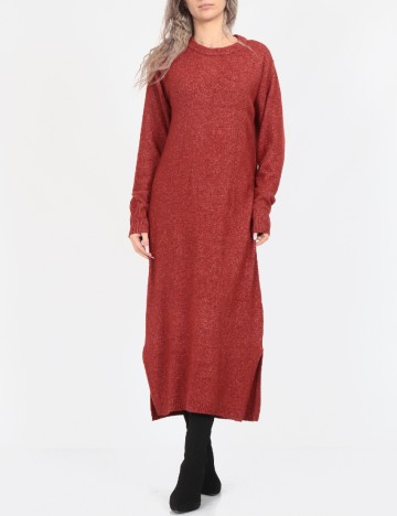 
						Rochie medie Vero Moda, caramiziu