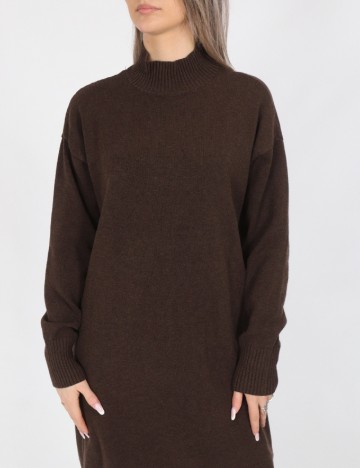 Rochie medie Vero Moda, maro