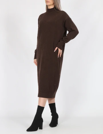 Rochie medie Vero Moda, maro