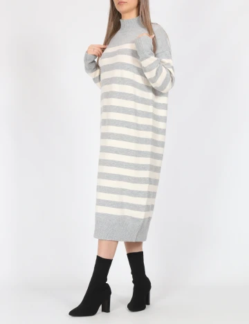Rochie medie Vero Moda, gri