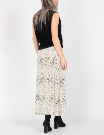 Fusta Vero Moda, crem