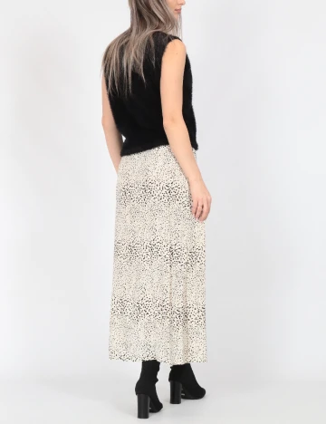 Fusta Vero Moda, crem