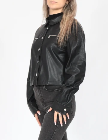 Jacheta Only, negru Negru