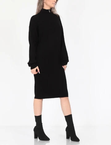 Rochie medie Vero Moda, negru Negru