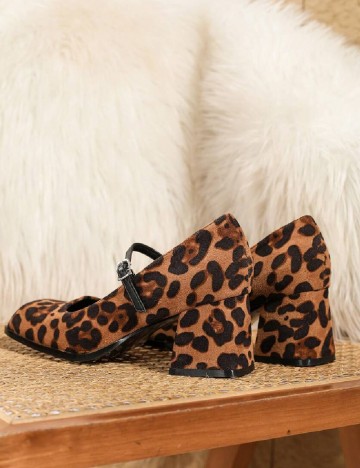 Pantofi SHEIN, animal print