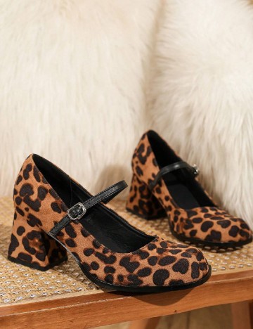 Pantofi SHEIN, animal print
