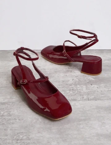 Pantofi SHEIN, rosu