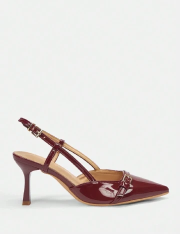 Pantofi SHEIN, visiniu