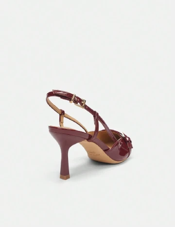Pantofi SHEIN, visiniu