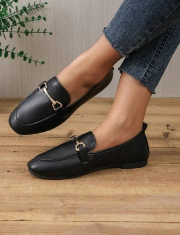Mocasini SHEIN, negru