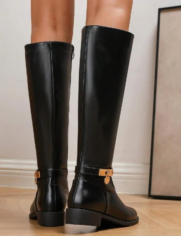 Cizme SHEIN, negru Negru