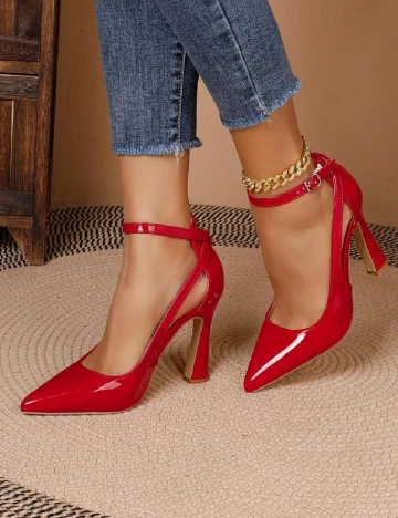 Pantofi SHEIN, rosu Rosu