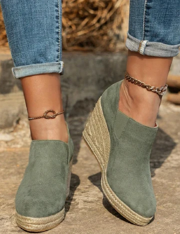 Pantofi SHEIN, verde