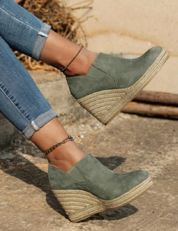 Pantofi SHEIN, verde