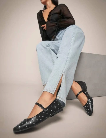 Pantofi SHEIN, negru Negru