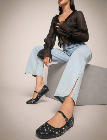 Pantofi SHEIN, negru