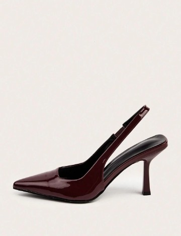 Pantofi SHEIN, visiniu