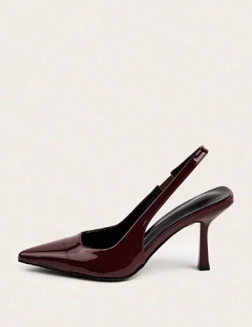 Pantofi SHEIN, visiniu