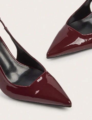 Pantofi SHEIN, visiniu