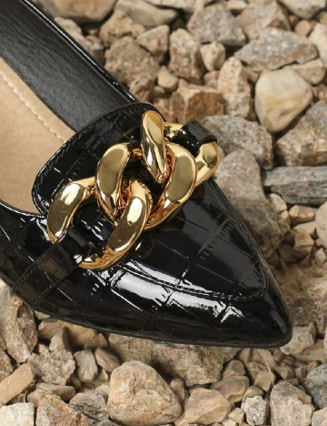 Mocasini SHEIN, negru