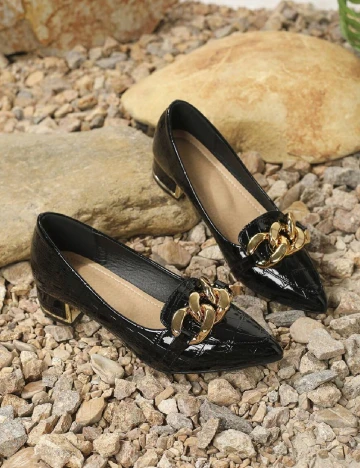 Mocasini SHEIN, negru