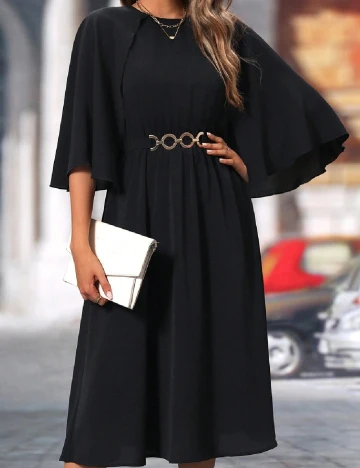 Rochie medie SHEIN, negru