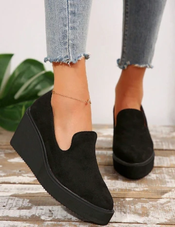 Pantofi SHEIN, negru