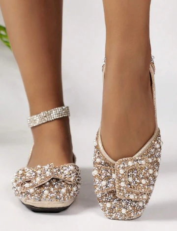 Balerini SHEIN, crem Crem