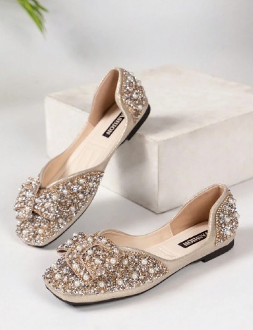 Balerini SHEIN, crem