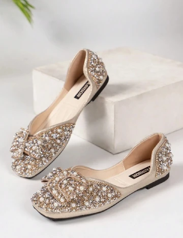 Balerini SHEIN, crem Crem