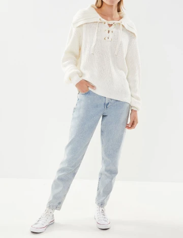 Pulover Vero Moda, ecru