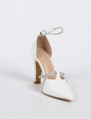 Pantofi SHEIN, alb