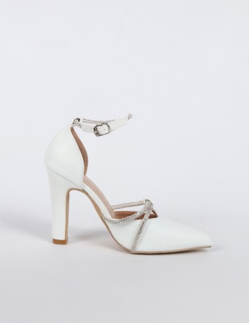 Pantofi SHEIN, alb