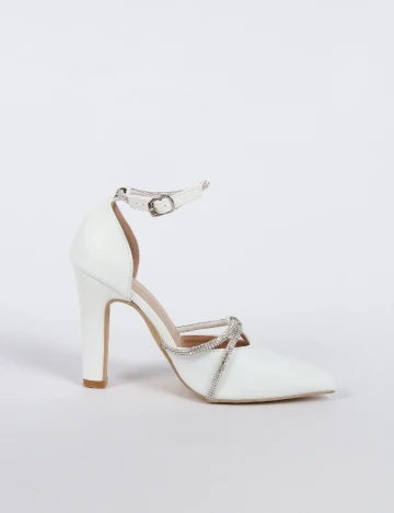 Pantofi SHEIN, alb