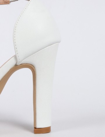 Pantofi SHEIN, alb