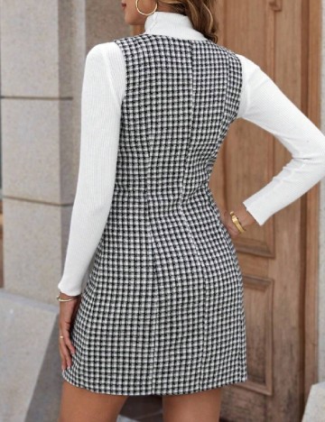 Rochie scurta SHEIN, gri