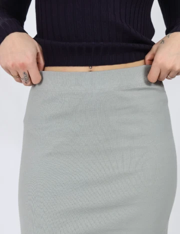 Fusta Vero Moda, gri