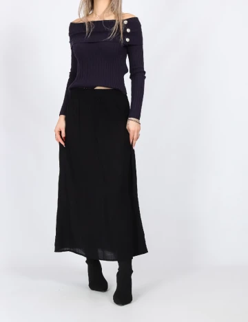 Fusta Vero Moda, negru Negru