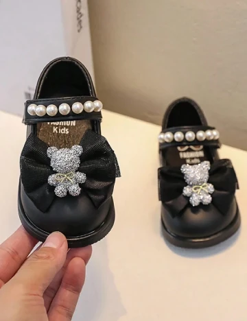 Pantofi Shein Kids, negru Negru