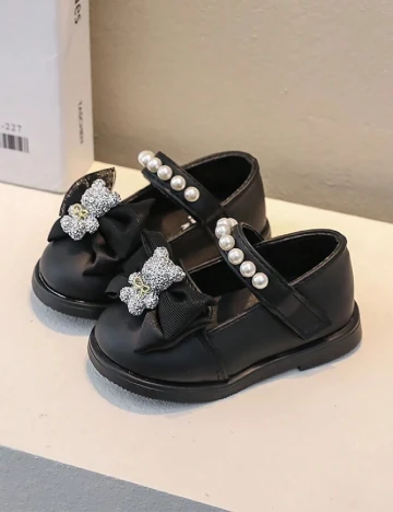 Pantofi Shein Kids, negru Negru