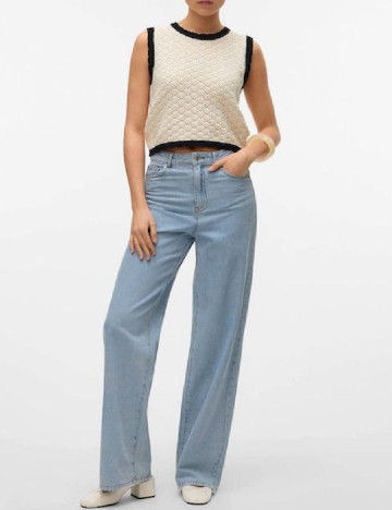 
						Blugi Vero Moda, albastru