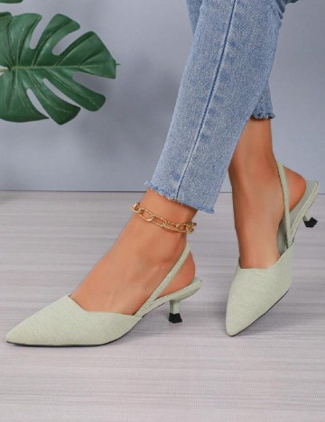Pantofi SHEIN, verde